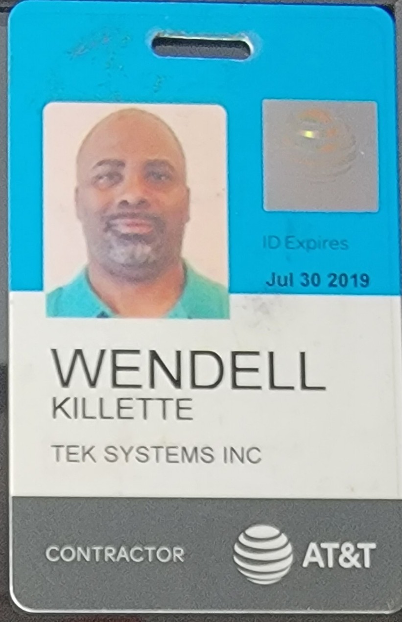 AT&T badge